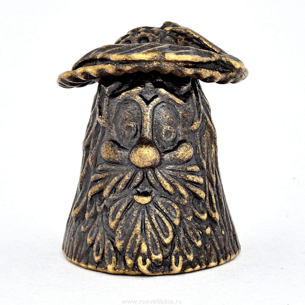 0022154 Бронза НАПЕРСТОК «СТАРИЧОК-БОРОВИЧОК» 2*3см - интернет магазин Русь Велика я 