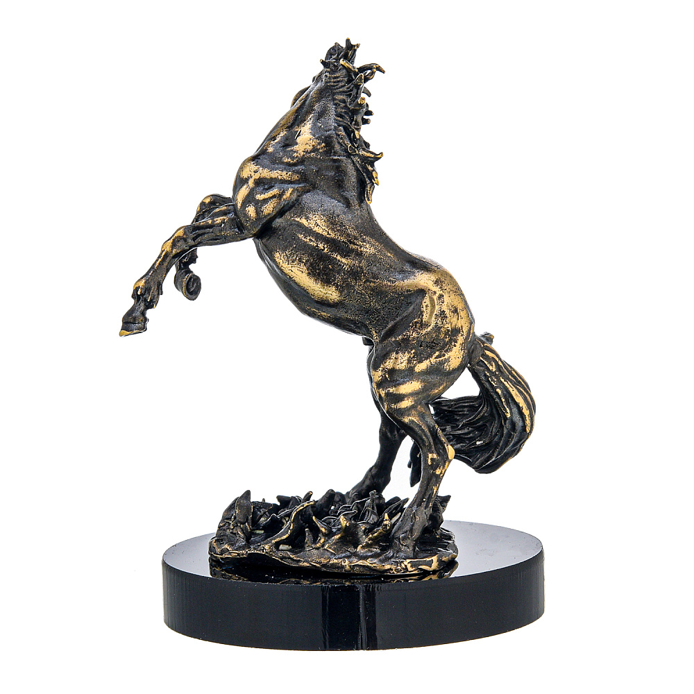 Лошадь Символ 2026 года. Статуэтка «Вздыбленный конь» - интернет магазин Русь Велика я фото 3