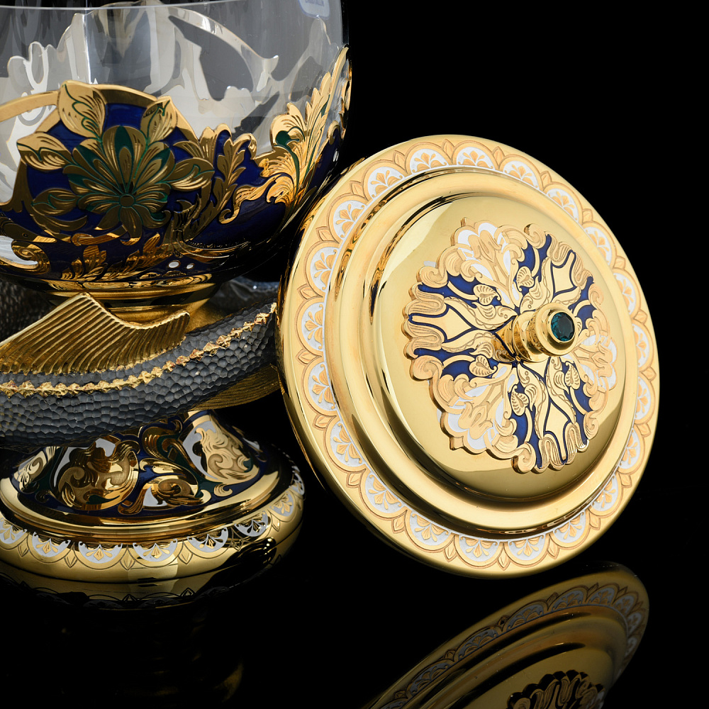 Икорница со стопками «Посейдон». Златоуст - интернет магазин Русь Велика я фото 5