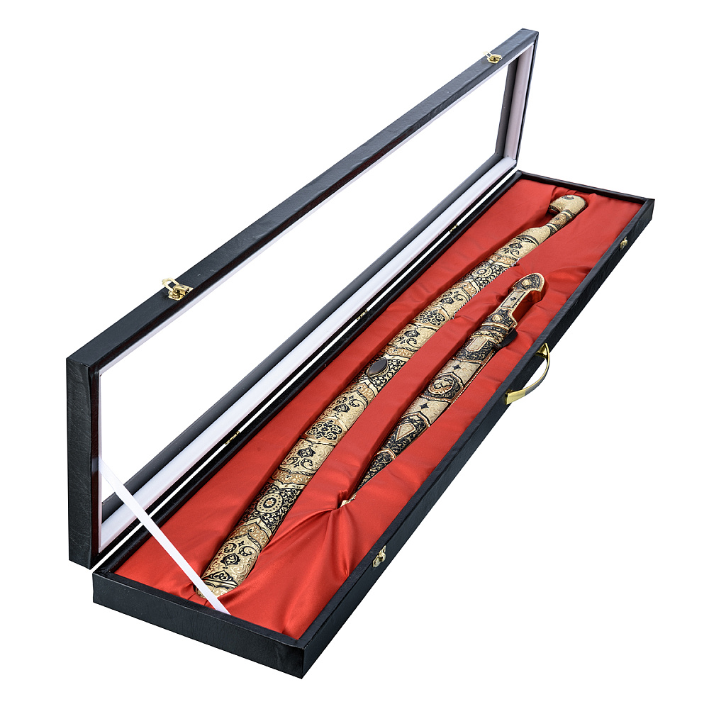 Подарочный набор с шашкой и кинжалом - интернет магазин Русь Велика я 