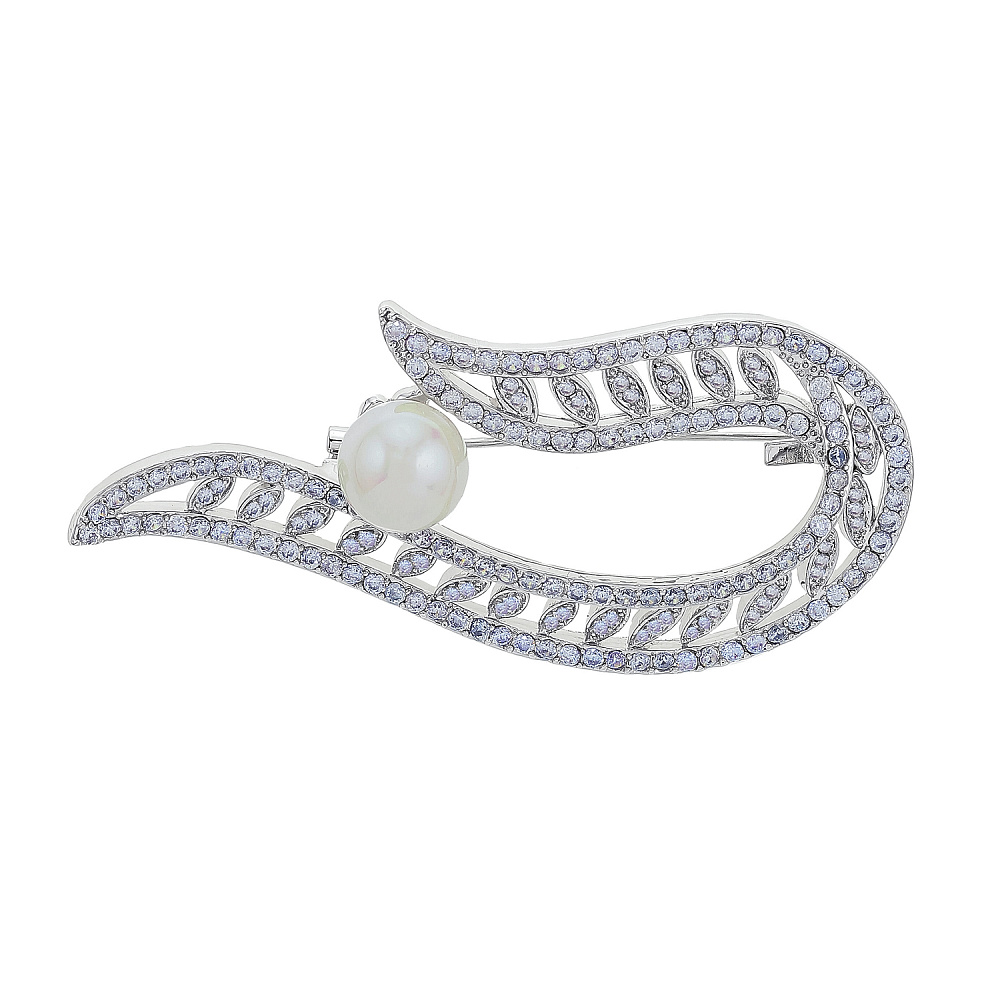 Брошь со стразами «Лента» - интернет магазин Русь Велика я фото 1