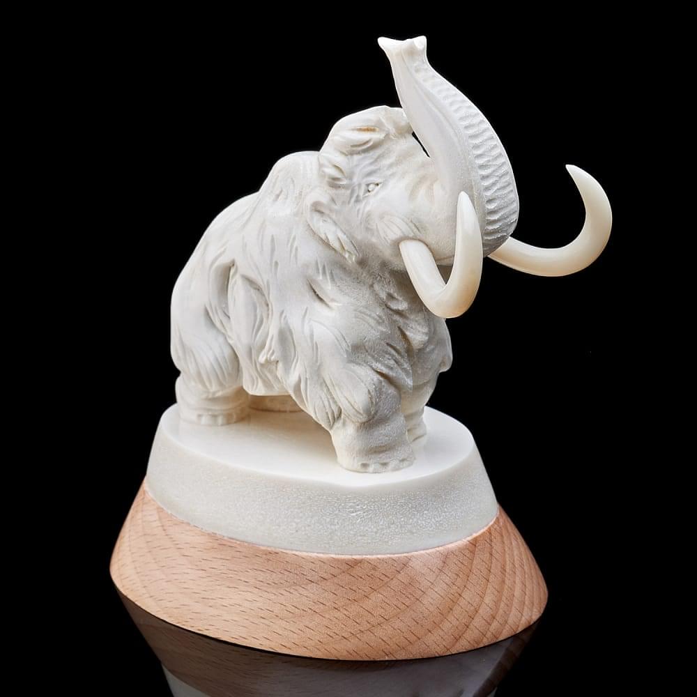 Скульптура из кости «Мамонт» - интернет магазин Русь Велика я фото 1
