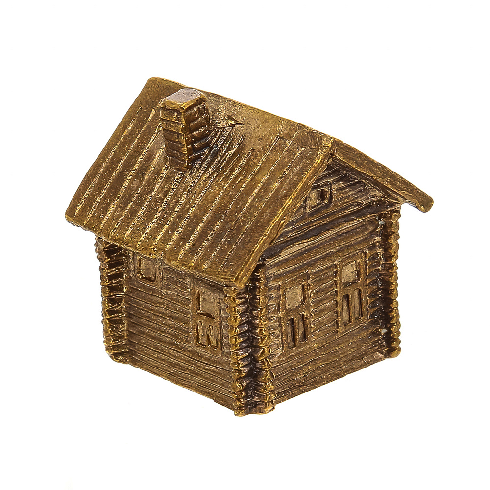 Бронзовый колокольчик «Избушка» - интернет магазин Русь Велика я фото 3