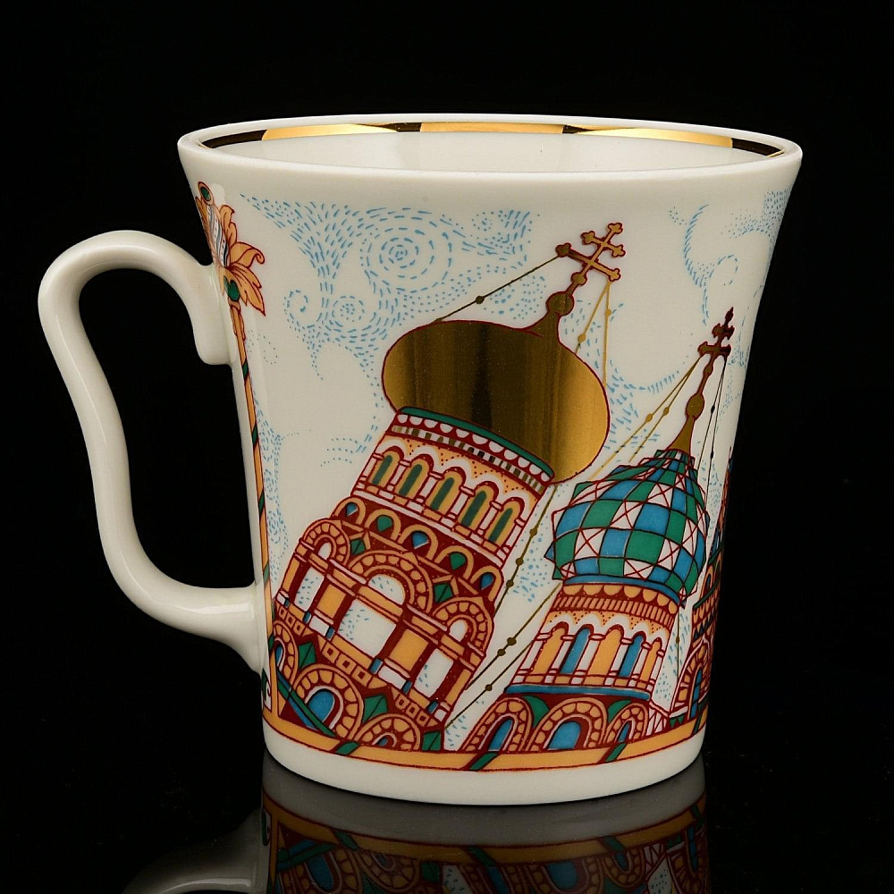 Чайная пара «Храм Спас-на-Крови» форма «Ленинградский» ИФЗ - интернет магазин Русь Велика я фото 3