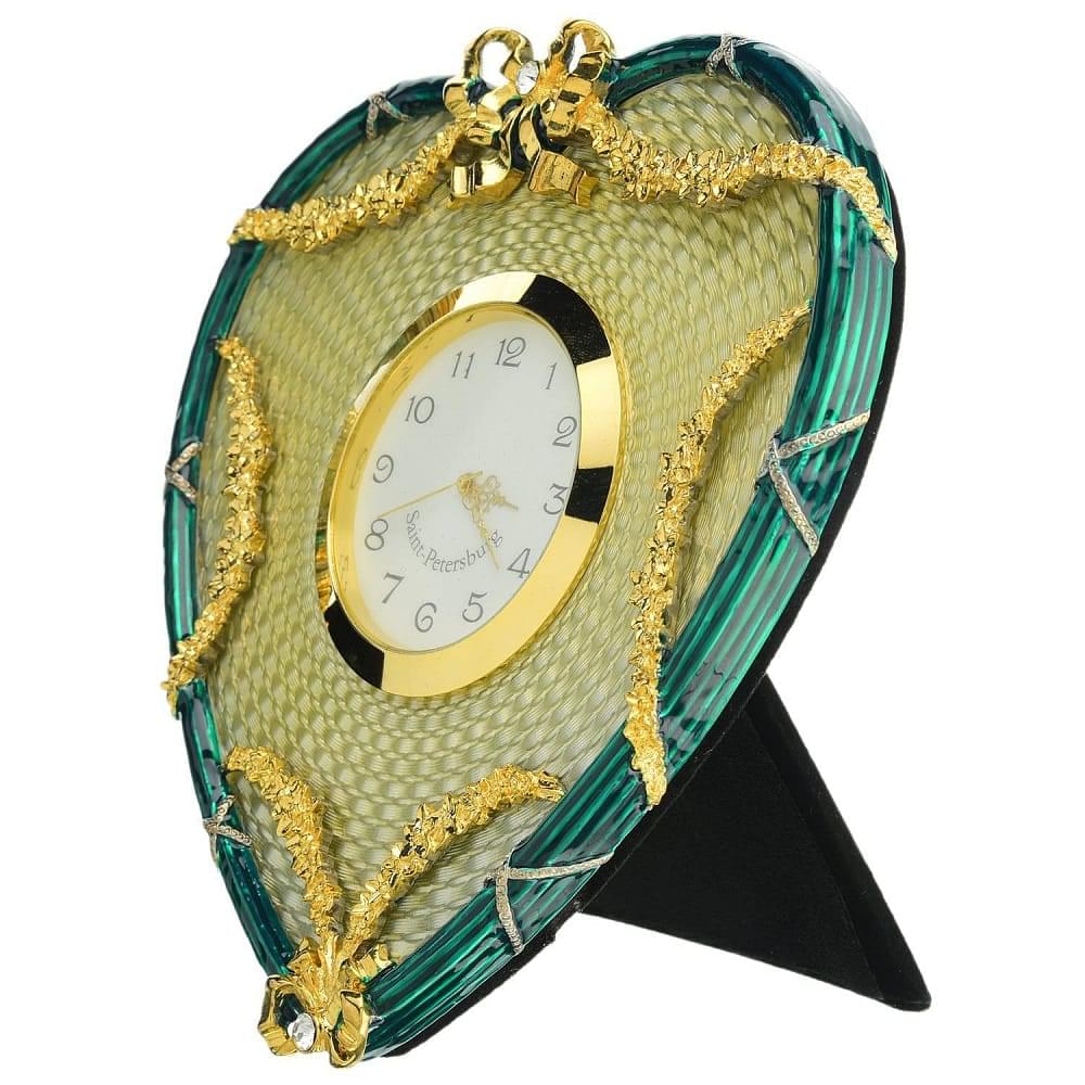 Рамка с часами «Сердце» Традиции Фаберже - интернет магазин Русь Велика я фото 1