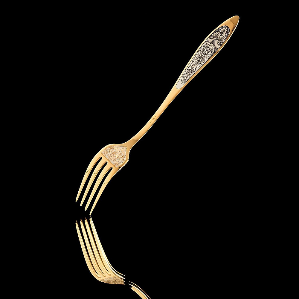 Вилка столовая 42.26 гр. Серебро 925* - интернет магазин Русь Велика я 