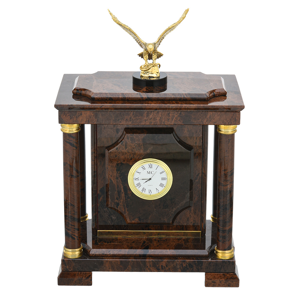 Часы-сейф из натурального камня «Орел» - интернет магазин Русь Велика я фото 5