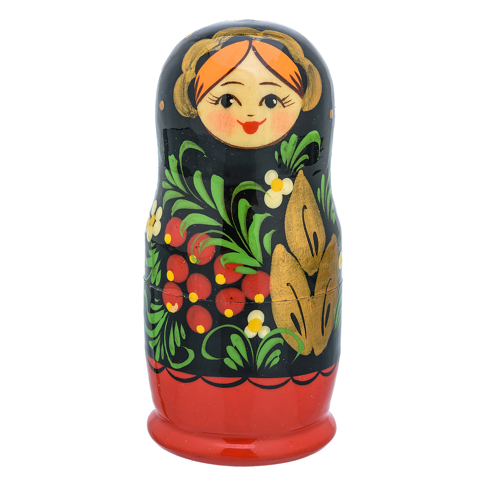 Матрешка «Рябина» 5 мест - интернет магазин Русь Велика я фото 1