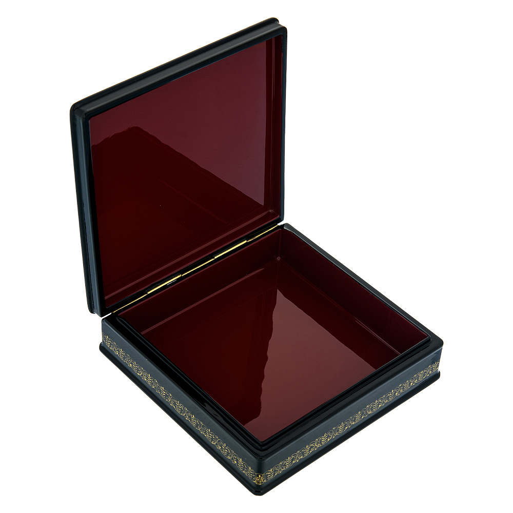 Шкатулка с художественной росписью «Петр Первый» - интернет магазин Русь Велика я фото 3