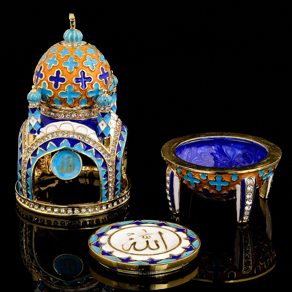 Шкатулка «Мечеть». Традиции Фаберже - интернет магазин Русь Велика я фото 1
