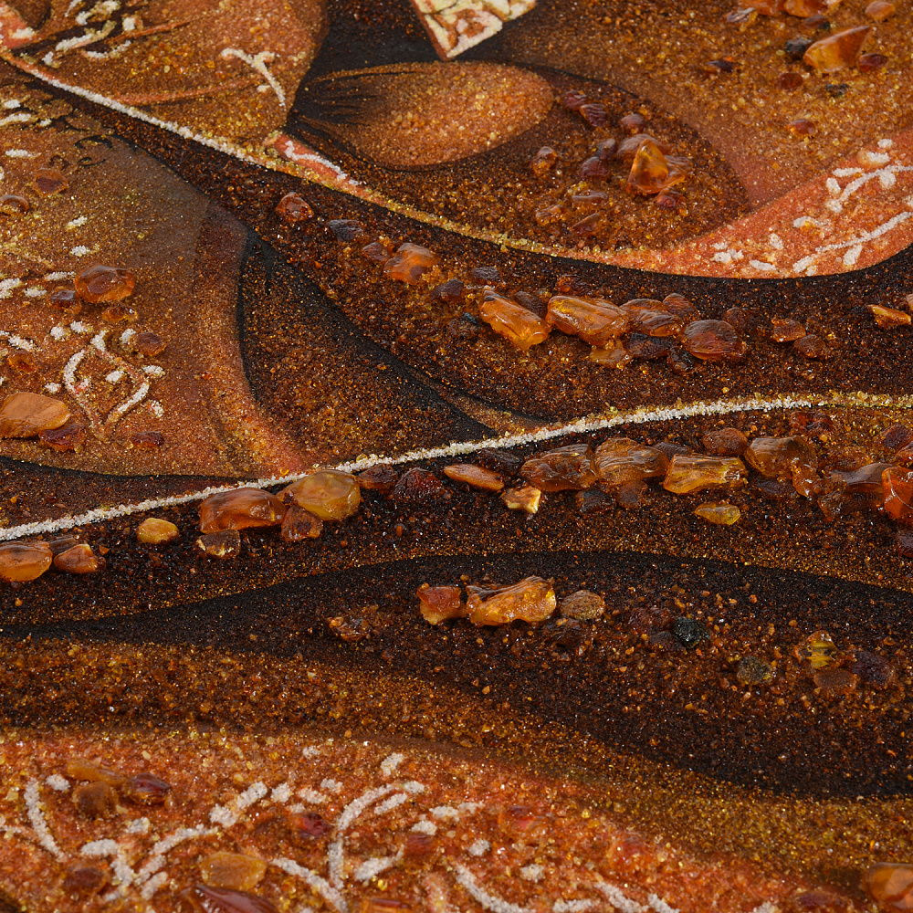 Картина янтарная «Испанские танцы. Фламенко» 60х80 см - интернет магазин Русь Велика я фото 4