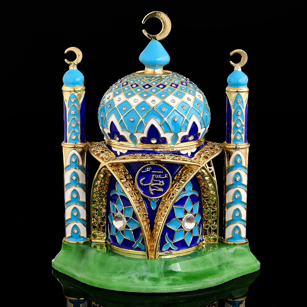 Шкатулка «Мусульманская Мечеть». Традиции Фаберже - интернет магазин Русь Велика я 