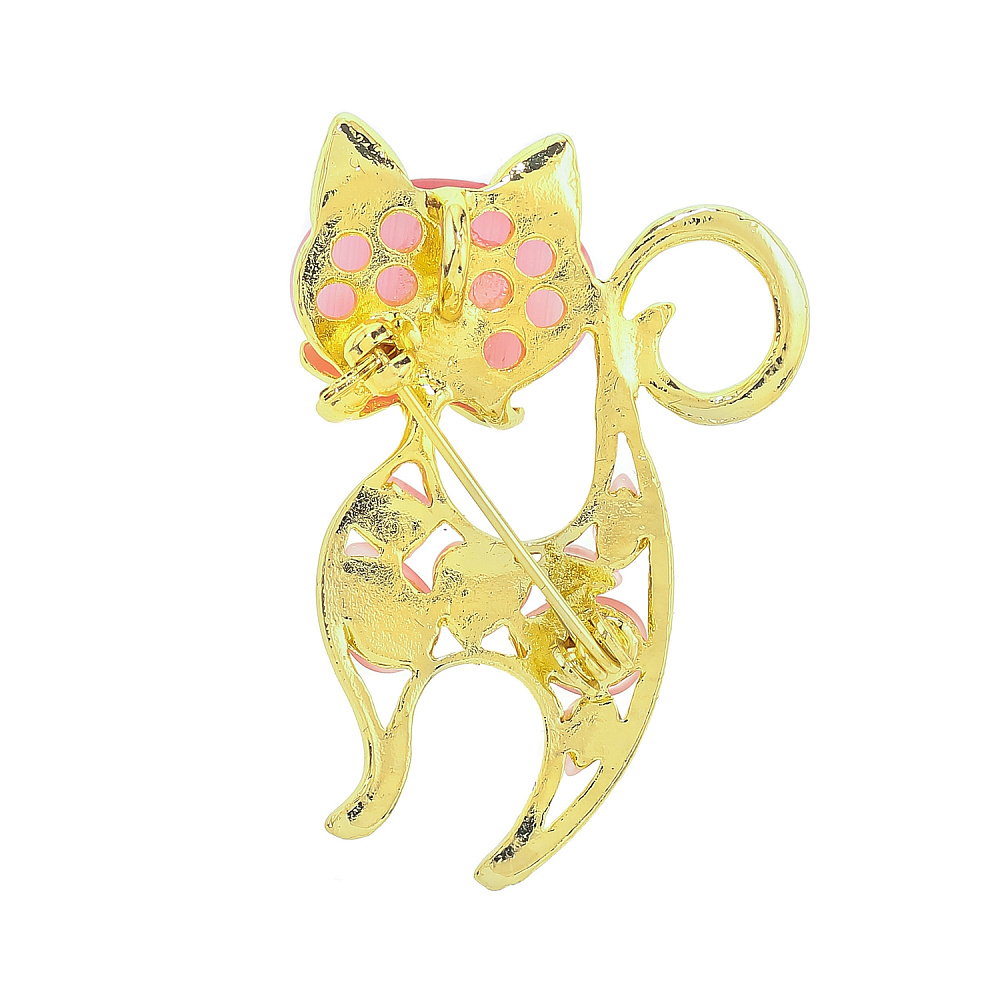 Брошь «Кошка» - интернет магазин Русь Велика я фото 1