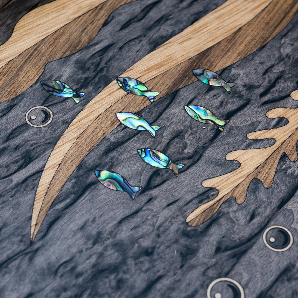 Нарды из карельской берёзы «Щука» - интернет магазин Русь Велика я фото 10