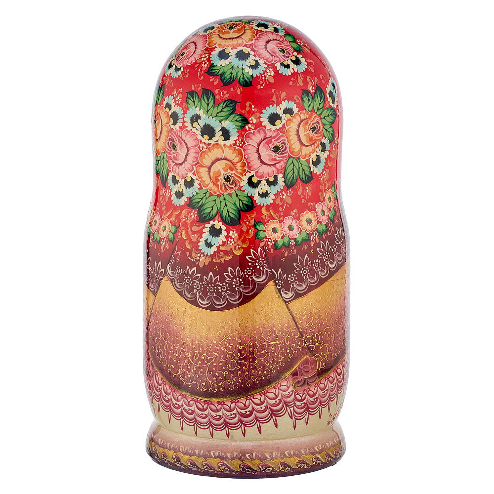 Матрешка «Тройка» 15 мест - интернет магазин Русь Велика я фото 2