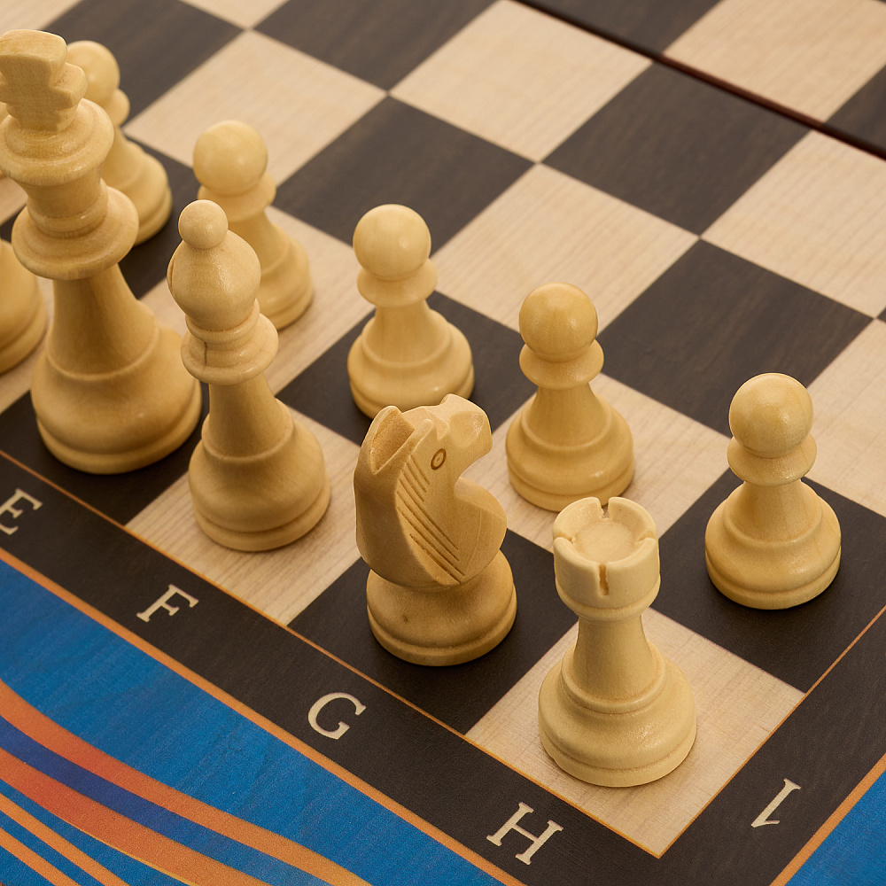 Нарды-шахматы деревянные «МЧС» 50х25 см - интернет магазин Русь Велика я фото 8