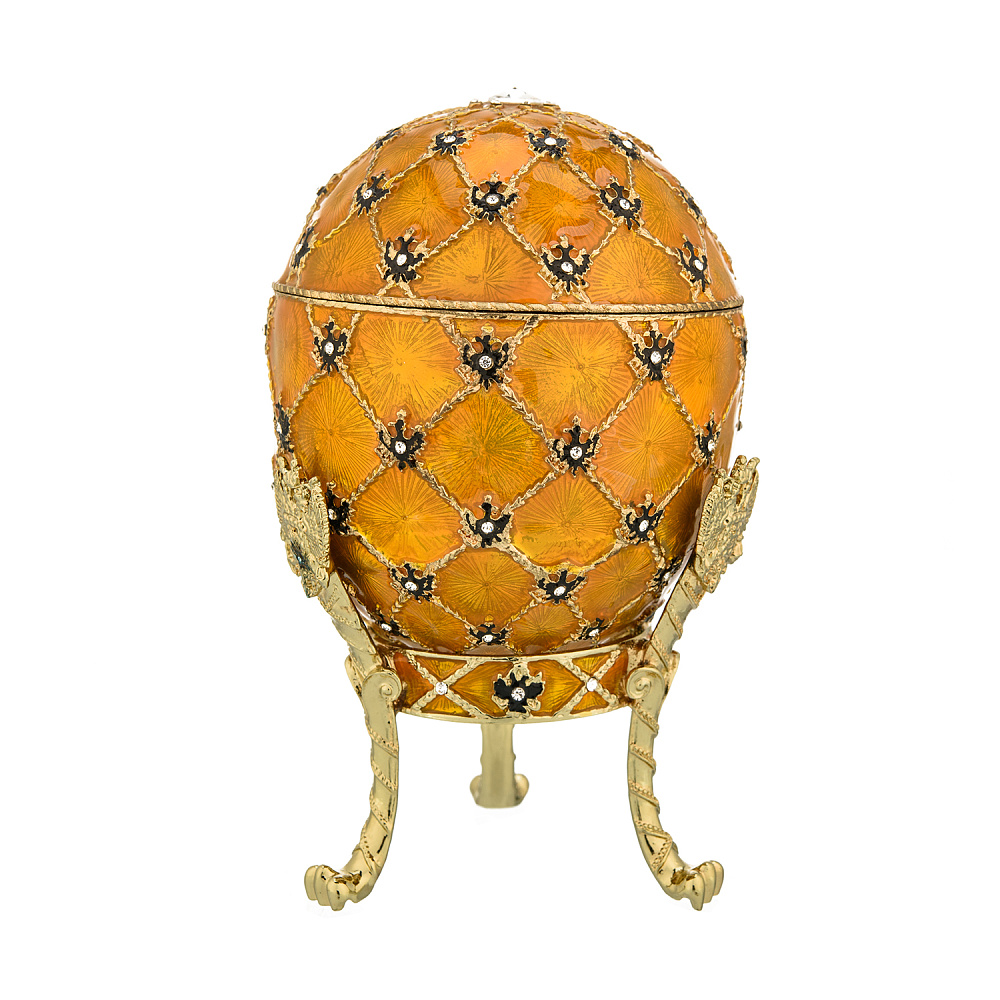 Пасхальное музыкальное яйцо «Карета». Традиции Фаберже - интернет магазин Русь Велика я 