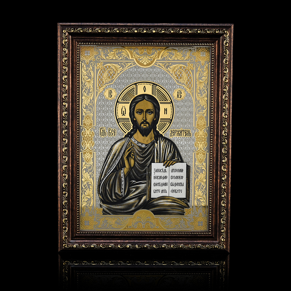 Икона «Господь Вседержитель». Златоуст 35х26 см - интернет магазин Русь Велика я 
