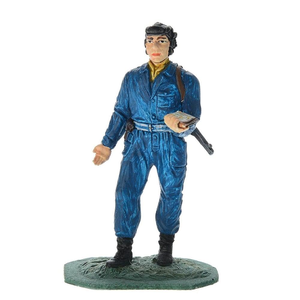 Оловянная миниатюра «Танкист» - интернет магазин Русь Велика я 