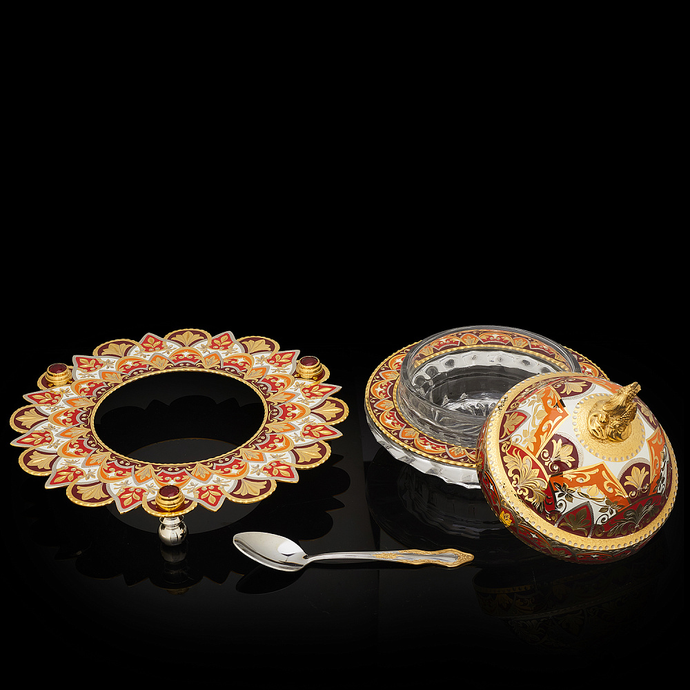 Икорница «Ажурная». Златоуст - интернет магазин Русь Велика я фото 3