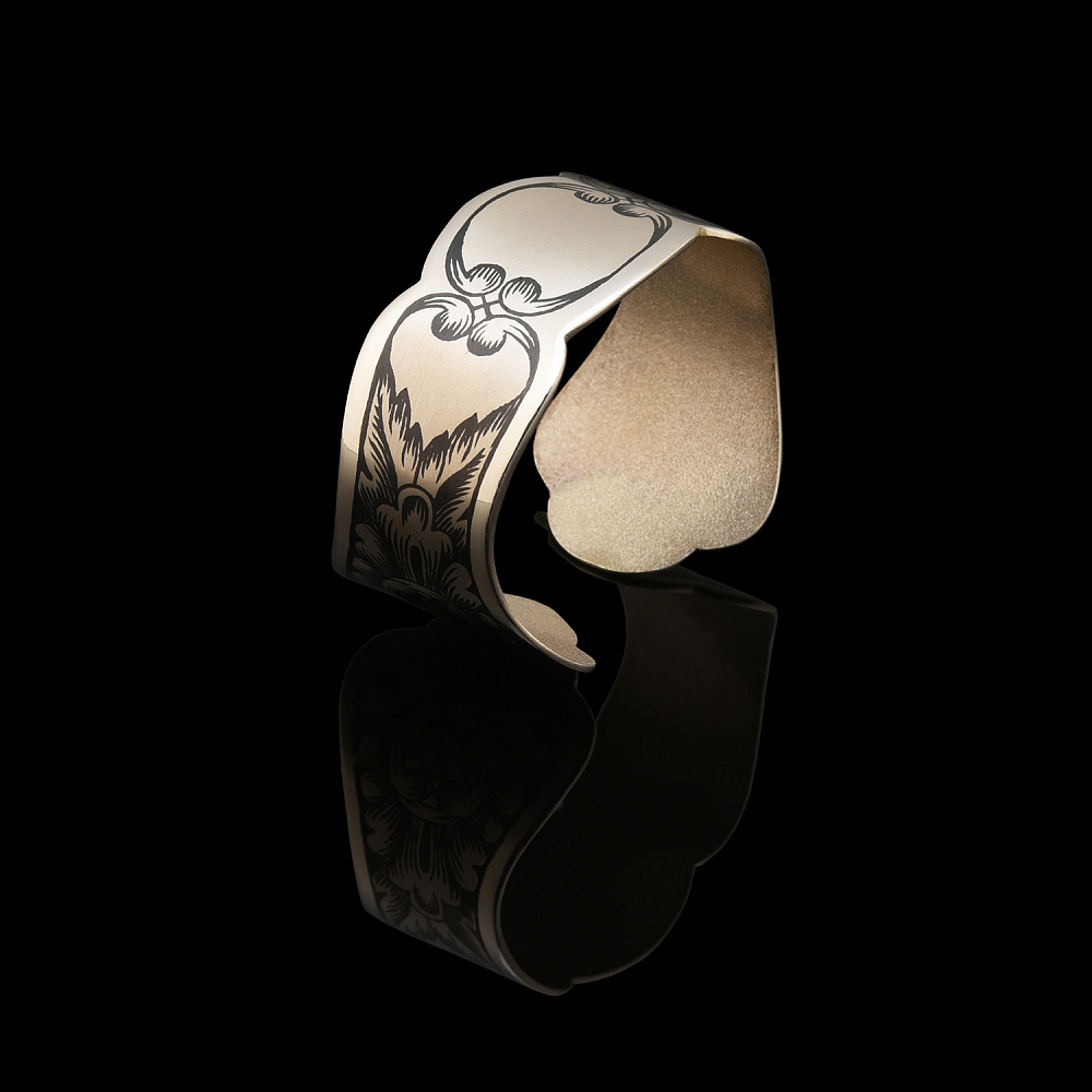 Кольцо для салфеток из серебра 925*. Вес 22,4 г - интернет магазин Русь Велика я 