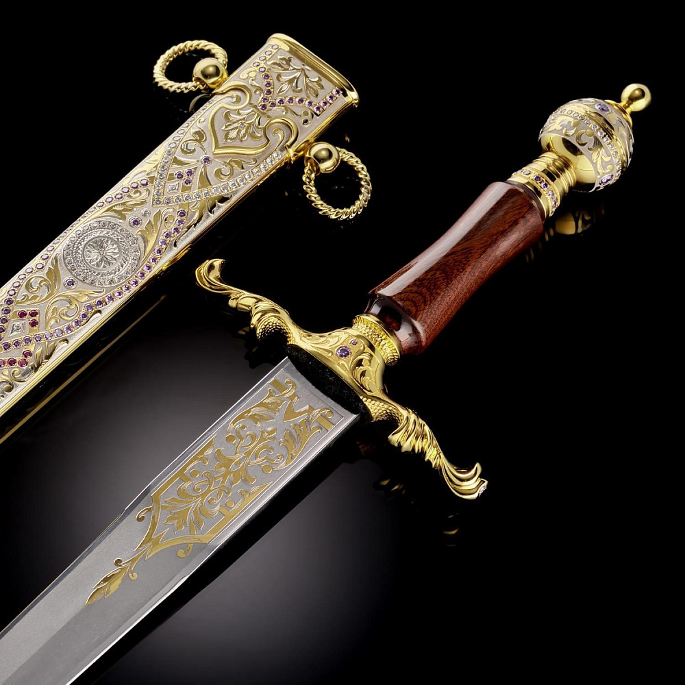 Кинжал сувенирный «Охотничий» Златоуст - интернет магазин Русь Велика я 