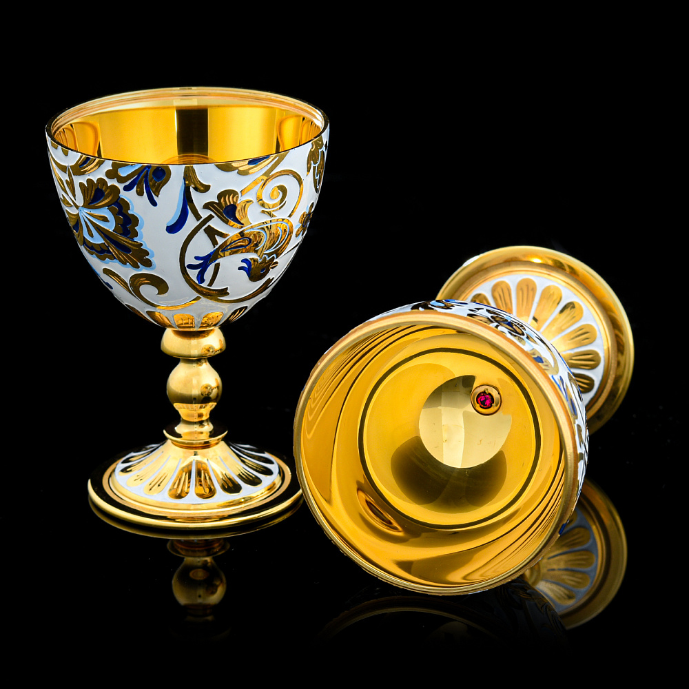 Пасхальное яйцо-рюмка. Златоуст - интернет магазин Русь Велика я фото 2