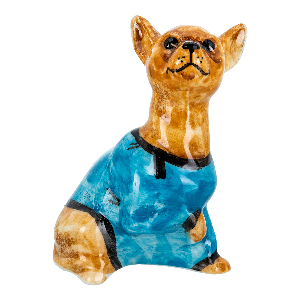 Статуэтка «Собака Чихуахуа в свитере» - интернет магазин Русь Велика я 