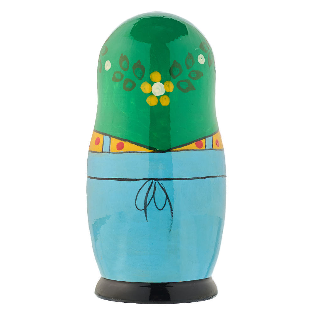 Матрешка «Традиционная с корзинкой» 5 мест - интернет магазин Русь Велика я фото 2