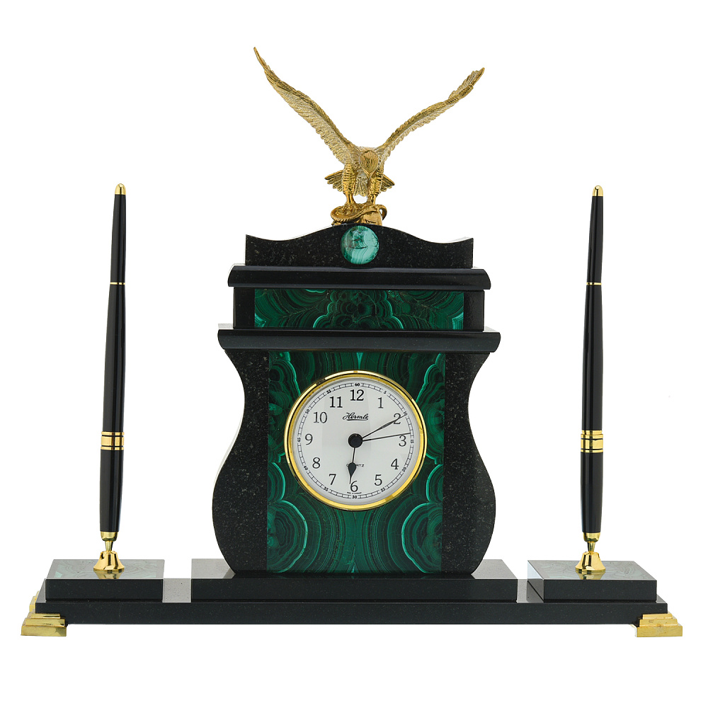 Часы из натурального камня «Орел» - интернет магазин Русь Велика я фото 1