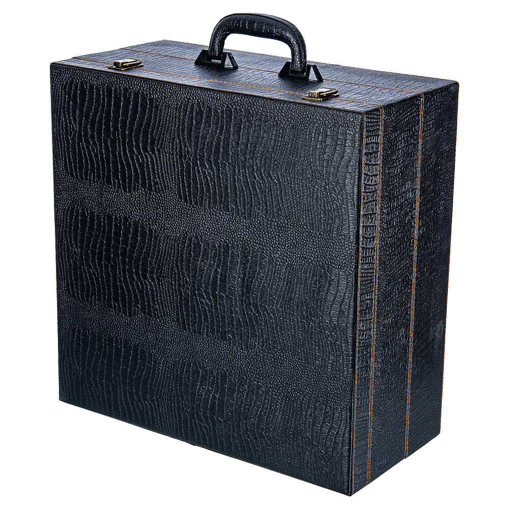 Подарочная упаковка из искусственной кожи «Чемодан» 40х40х20 см - интернет магазин Русь Велика я 