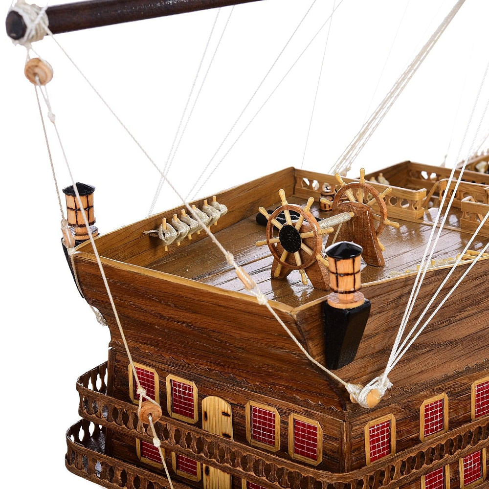 Модель корабля «Парусник 3-х мачтовый» - интернет магазин Русь Велика я фото 4