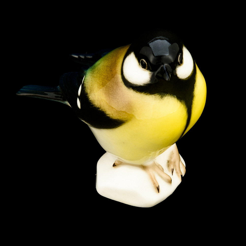 Статуэтка «Синица черноголовая». ИФЗ - интернет магазин Русь Велика я фото 1