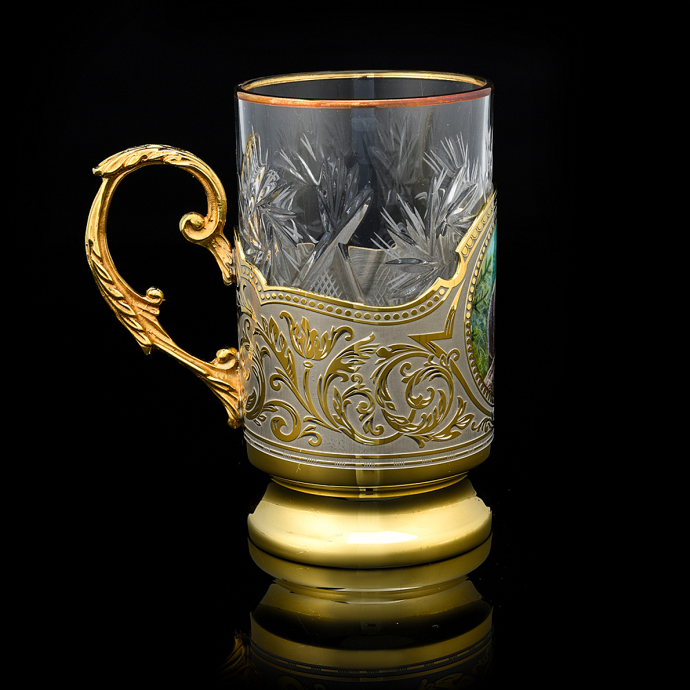 Подстаканник «Медведь». Златоуст - интернет магазин Русь Велика я фото 2