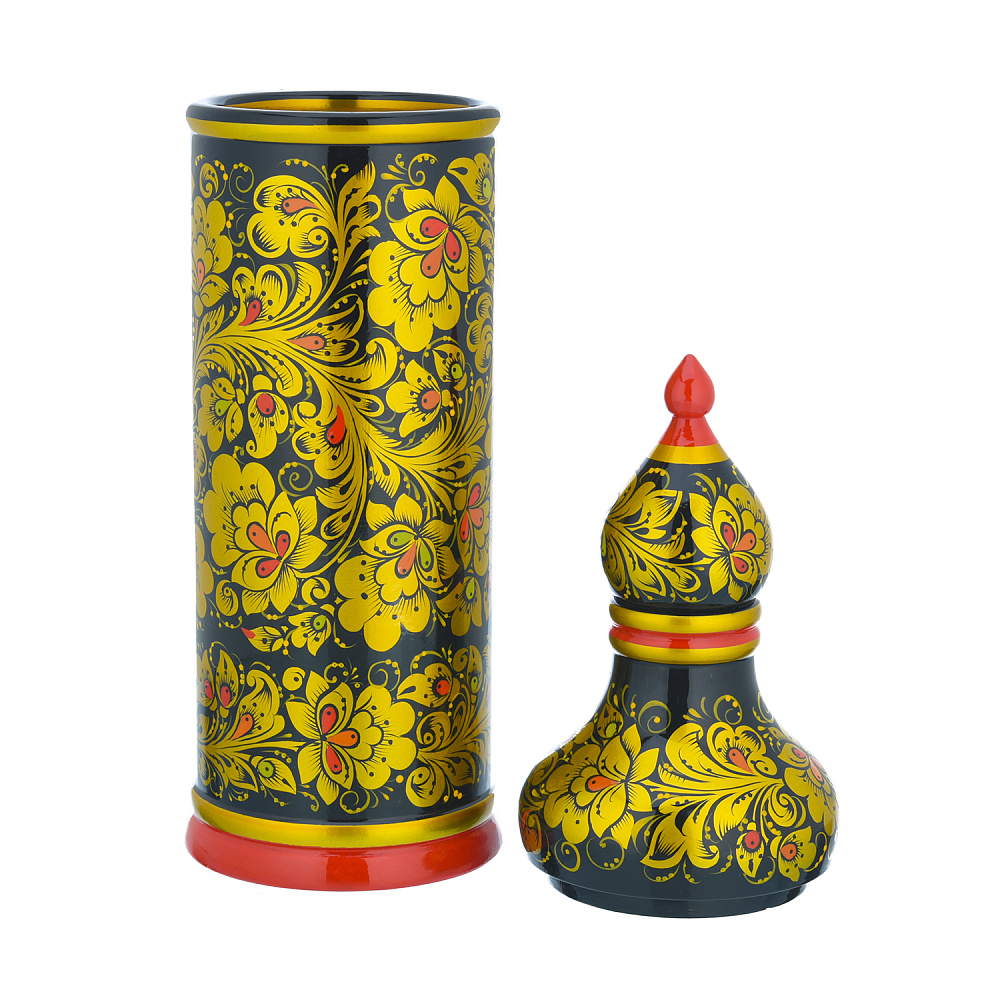 Питейный набор для вина на 6 персон «Предание старины». Хохлома - интернет магазин Русь Велика я фото 3