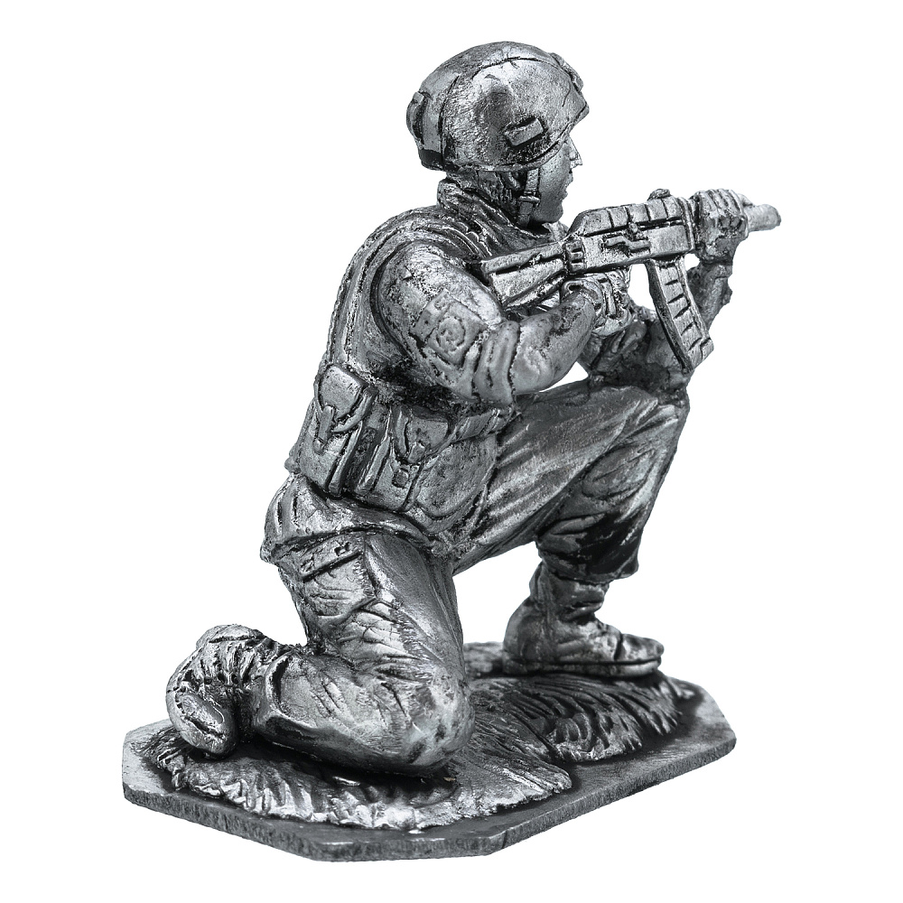 Оловянная миниатюра «Вежливый морпех» - интернет магазин Русь Велика я фото 2