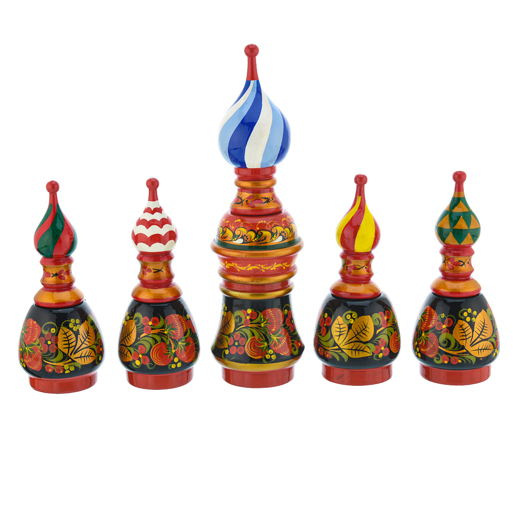 Набор для специй «Купола». Хохлома - интернет магазин Русь Велика я фото 4