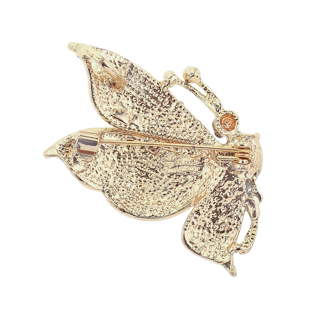 Брошь со стразами «Бабочка» - интернет магазин Русь Велика я фото 1