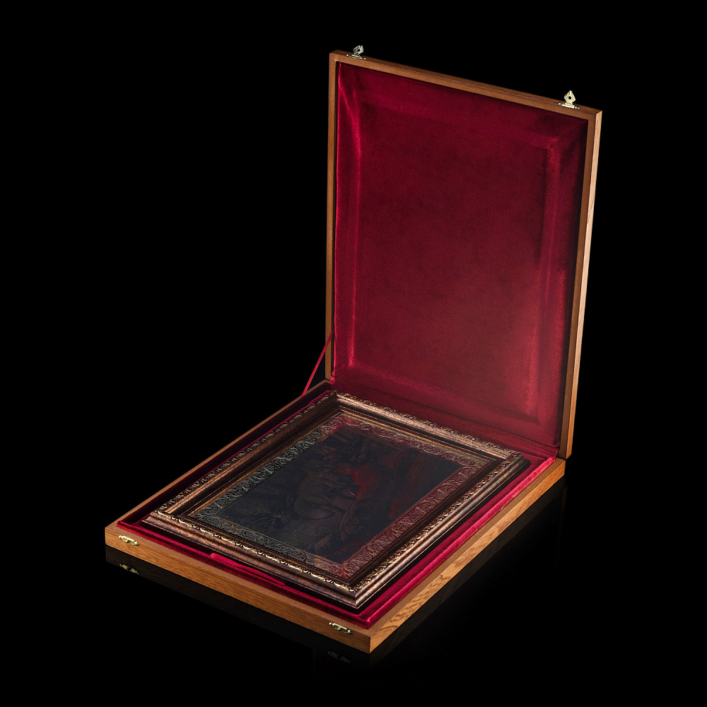 Панно-гравюра «Лиса». Гравюра Златоуст 35х26 см - интернет магазин Русь Велика я фото 3