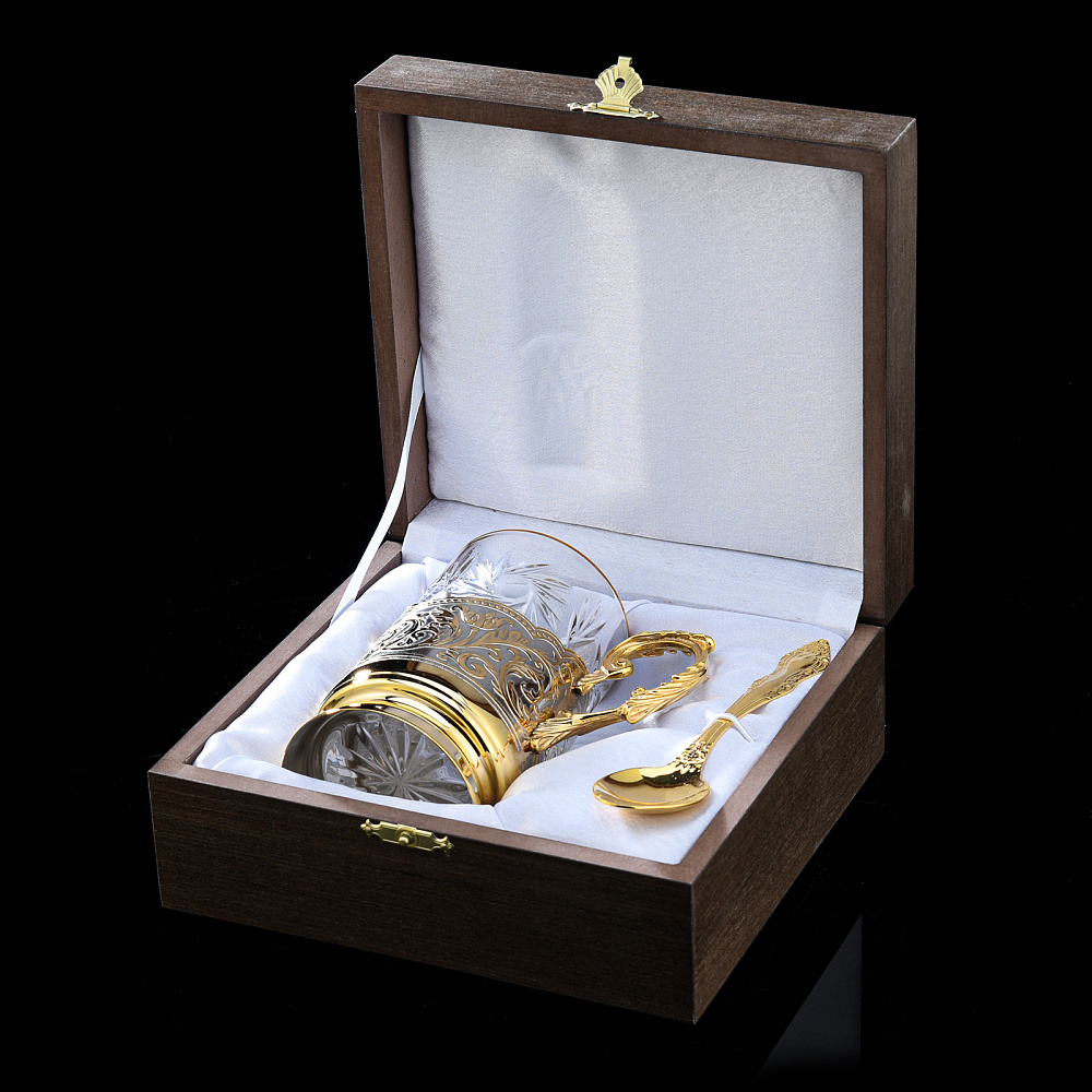 Подстаканник «Герб РФ». Златоуст - интернет магазин Русь Велика я фото 4