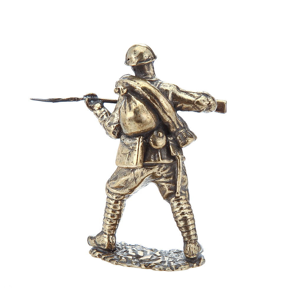 Бронзовая статуэтка «Солдатик» - интернет магазин Русь Велика я фото 2