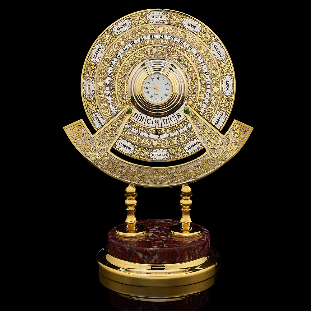 Часы настольные «Вечность». Златоуст - интернет магазин Русь Велика я 