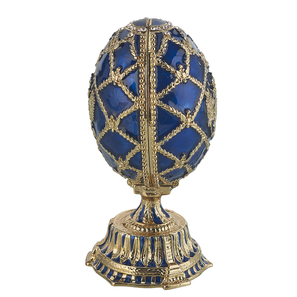 Пасхальное яйцо-шкатулка «Герб РФ». Традиции Фаберже - интернет магазин Русь Велика я фото 3