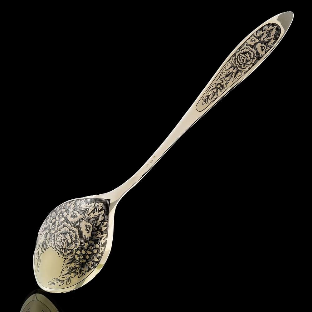 Столовый набор на 6 персон №5. Серебро 925* - интернет магазин Русь Велика я фото 4