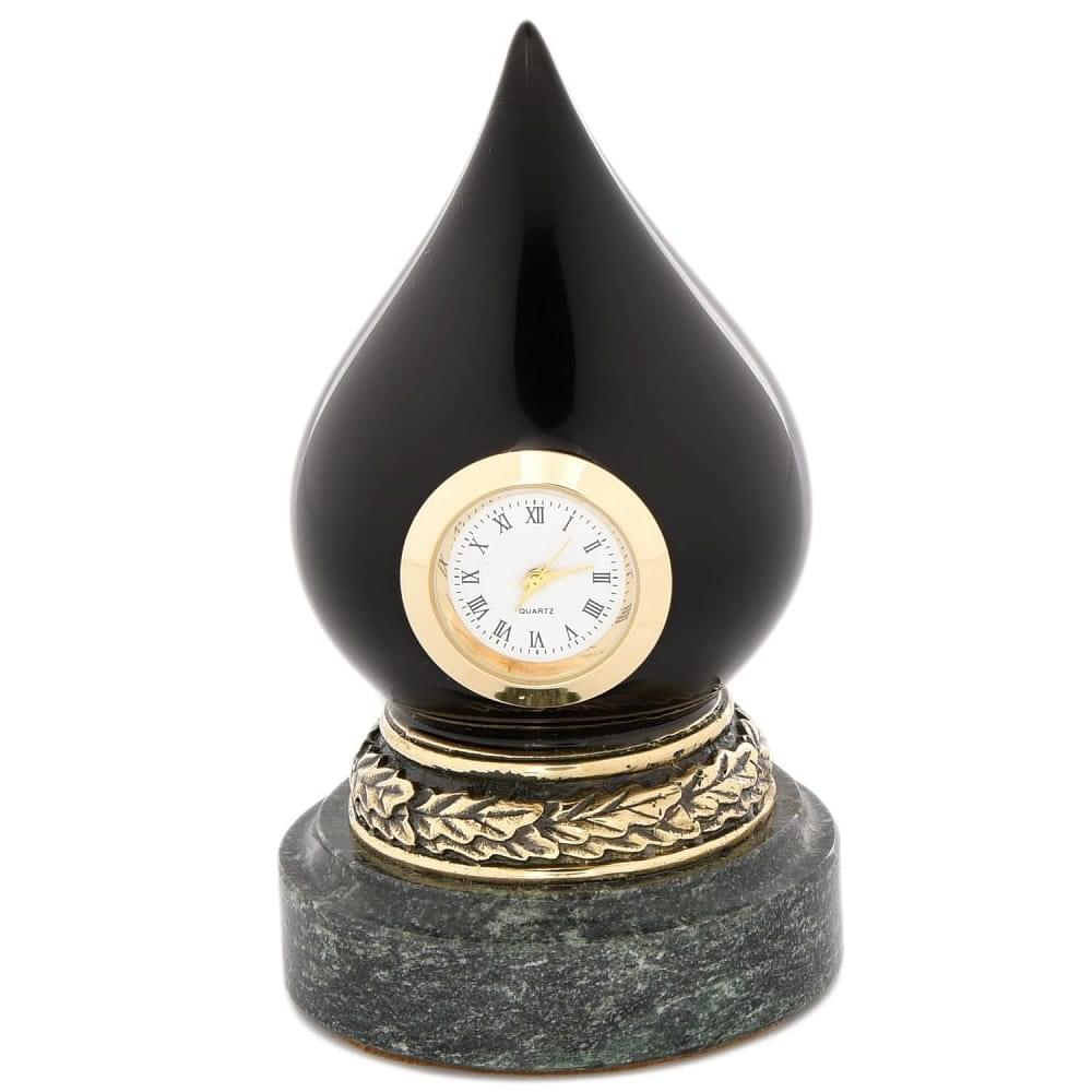 Настольные часы «Капля нефти» - интернет магазин Русь Велика я 