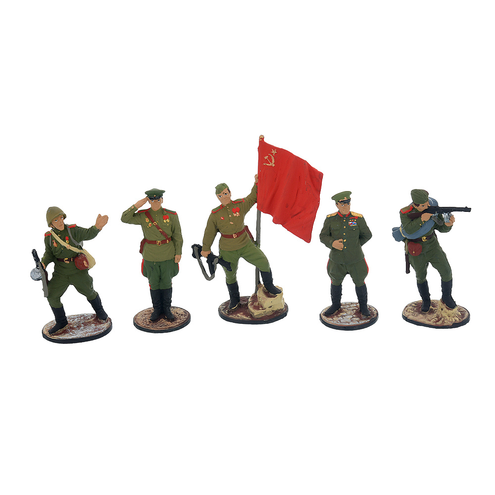 Оловянная миниатюра. Набор солдатиков «Вторая Мировая Война» - интернет магазин Русь Велика я 