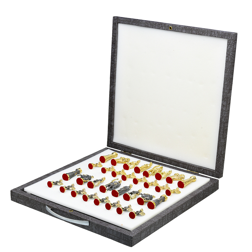 Шахматы из камня «Римские» 39х39 см - интернет магазин Русь Велика я фото 14