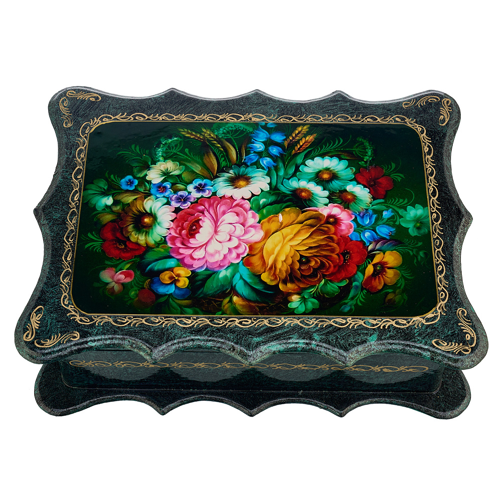 Шкатулка «Цветочные мотивы» - интернет магазин Русь Велика я 