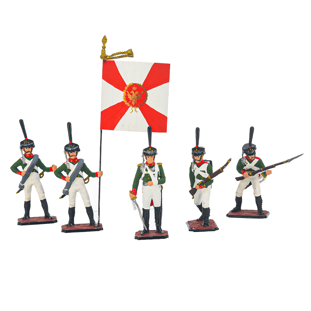 Оловянная миниатюра. Набор солдатиков «Аустерлиц» - интернет магазин Русь Велика я 