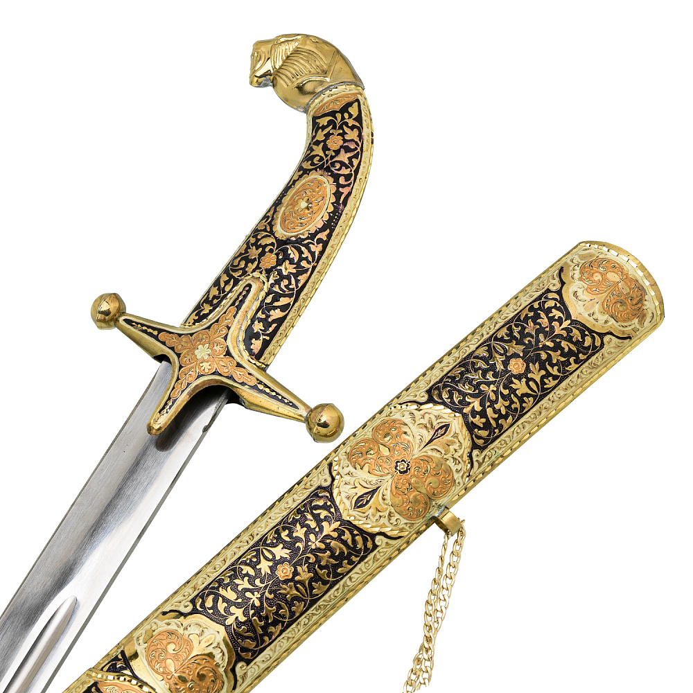 Подарочный набор с шашкой и кинжалом «Лев» - интернет магазин Русь Велика я фото 5